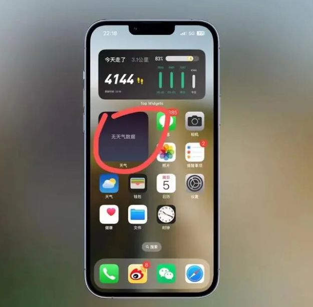 伍家岗苹果手机维修分享:iOS16主屏幕天气小组件无法正常工作怎么办？ 