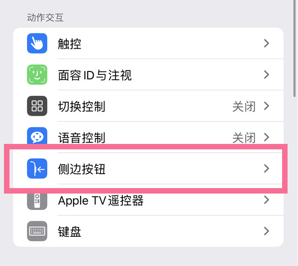 伍家岗苹果14维修店分享iPhone14 Plus侧键双击下载功能关闭方法 